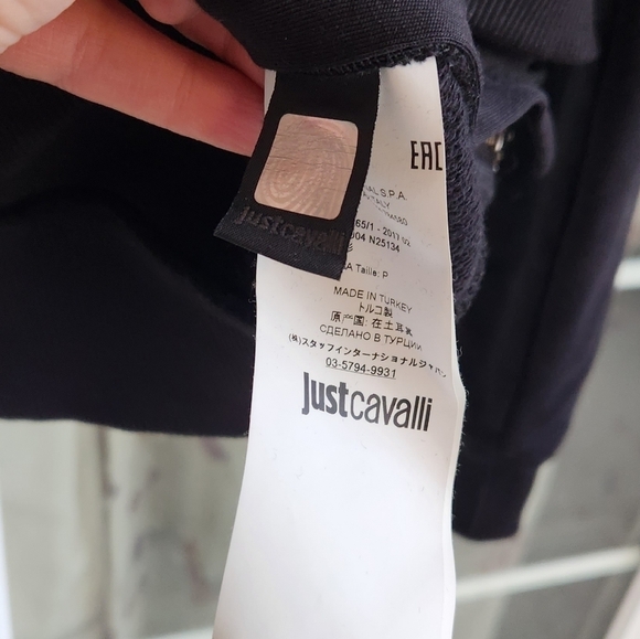 CAVALLI CLASS Hooded sweatshirt - Picture 4 of 9